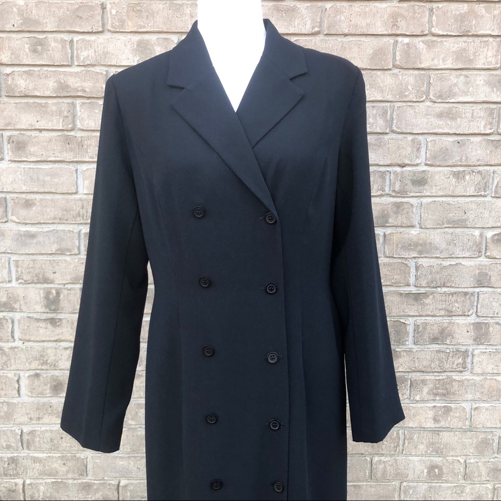 •Vintage• J. G. Hook long black dress coat